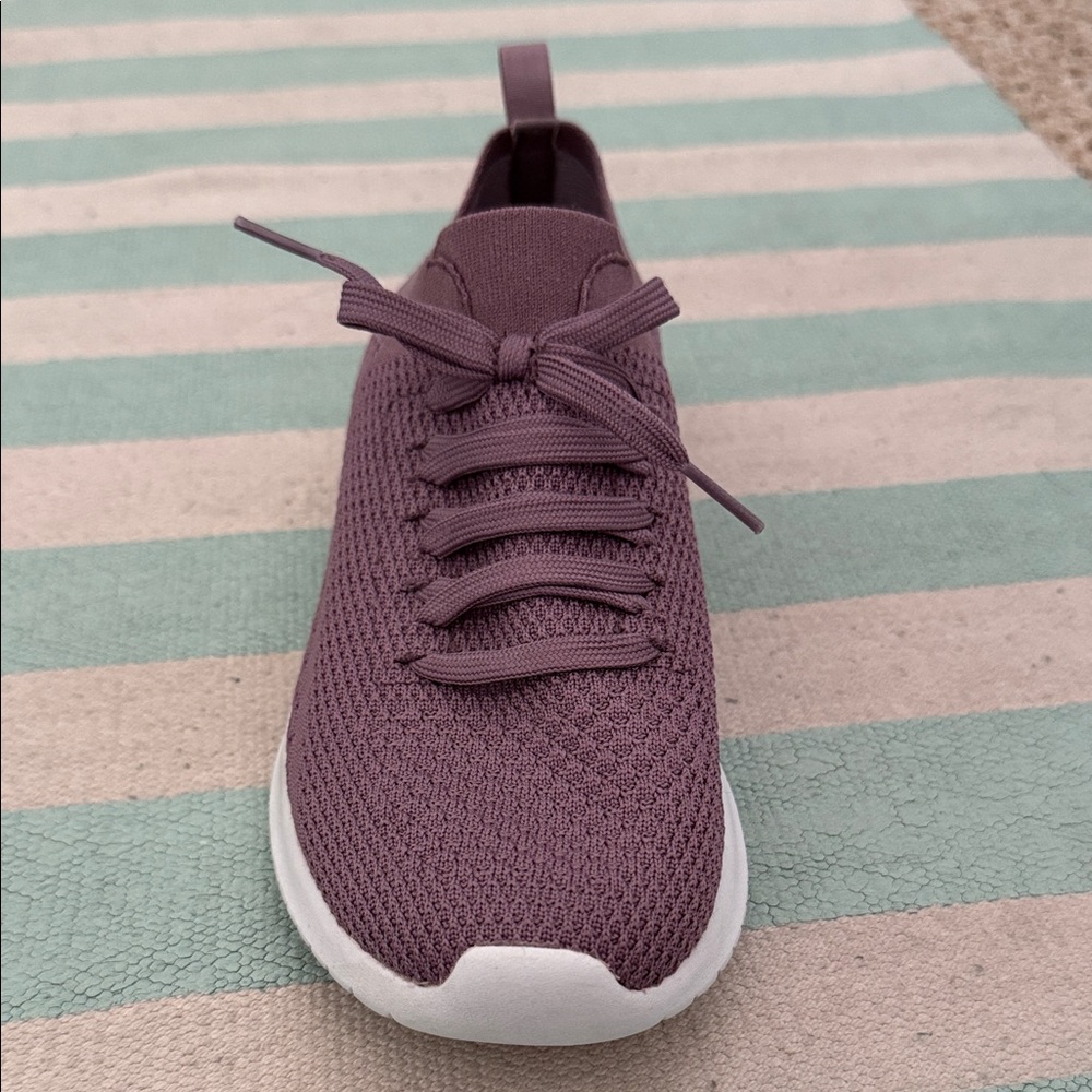 Skechers Women's Purple Ultra Flex Knit Statements - Picture 5 of 7